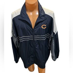 Chicago Bears x Sports Illustrated XL Full Zipper Windbreaker Jacket Vintage Y2K